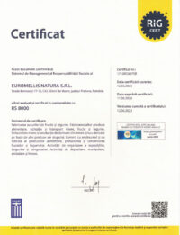 certificat rs 8000 melissimo