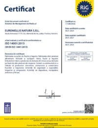 certificat iso 14001 melissimo